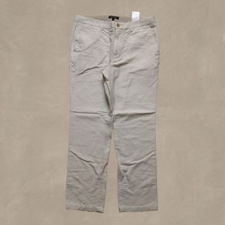 Size 34-36, Banana Republic Kentfield Pants Cream White Made in Sri Lanka Chino