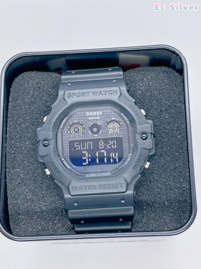 SK10 SKMEI 1606 Casual Sports Outdoor Digital 5Bar Waterproof