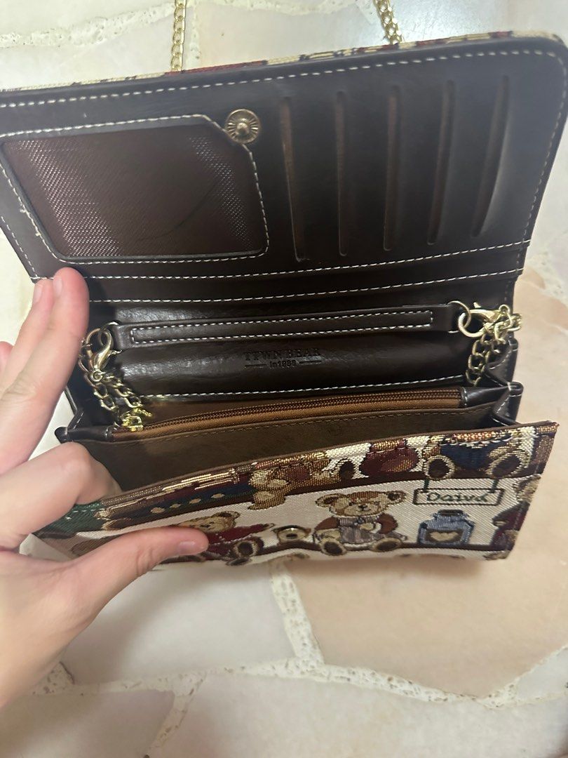 Wallet store bag coach