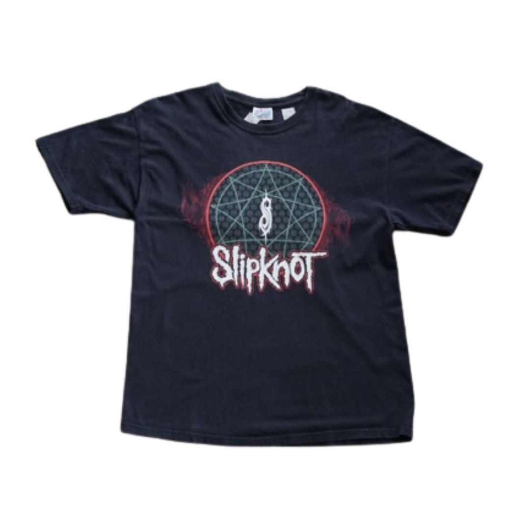Slipknot Merch, Fesyen Pria, Pakaian , Atasan di Carousell