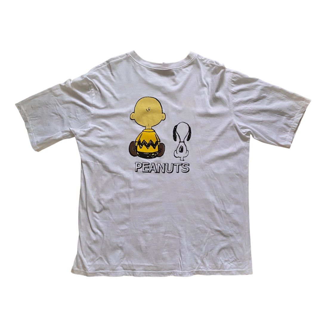 white snoopy shirt