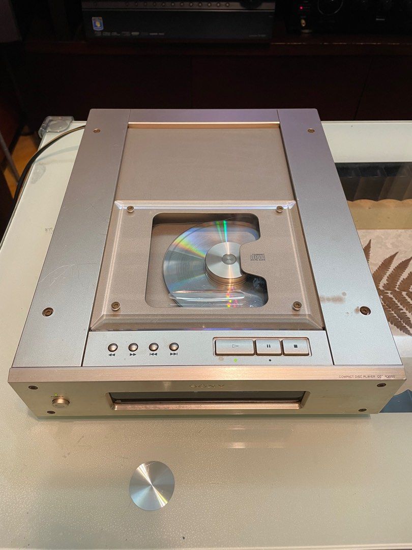 sony cdp-x3000 cd player cd 機全正常220v 經典之作, 音響器材, 音樂
