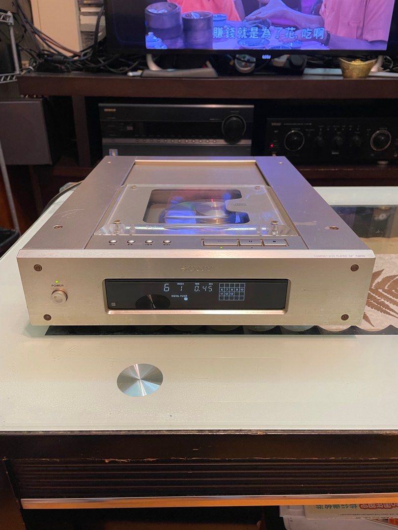 sony cdp-x3000 cd player cd 機全正常220v 經典之作, 音響器材, 音樂