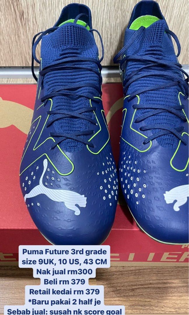 Kasut bola top puma future