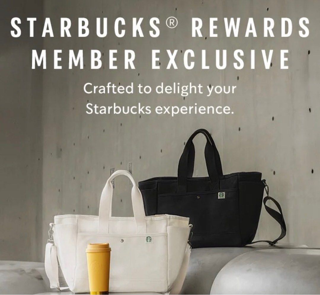 Starbucks canvas bag hot sale