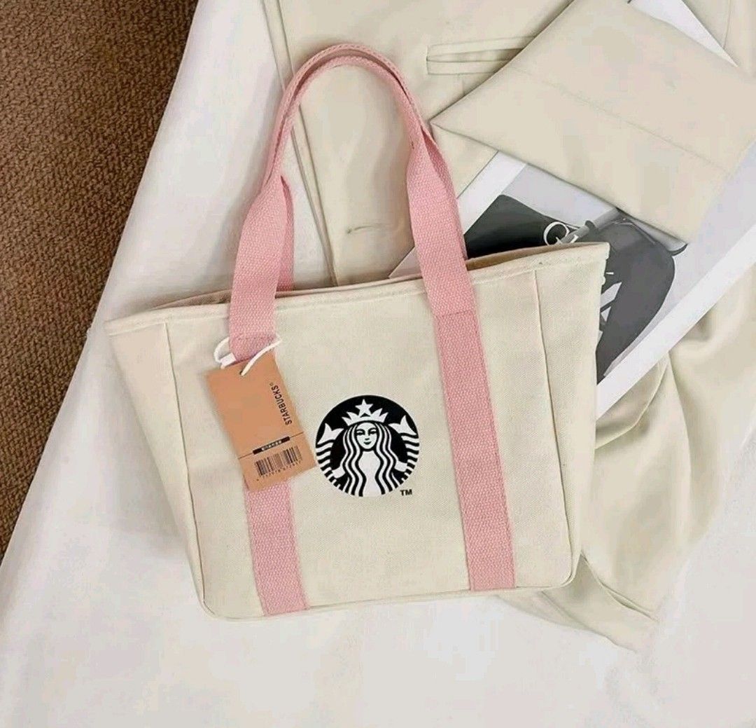 STARBUCKS TOTEBAG ORIGINAL Panjang 38 cm Tinggi 23 cm Lebar Dalam 12 cm HARGA NETT