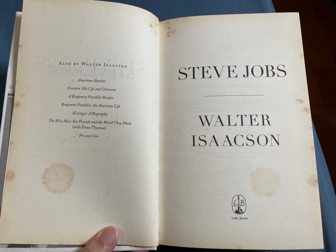 Steve Jobs by Walter Isaacson, Hobbies & Toys, Books & Magazines