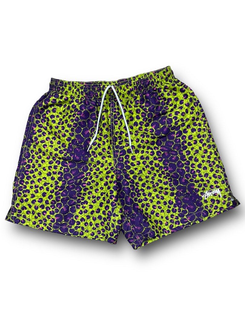 Leopard water short stussy sale