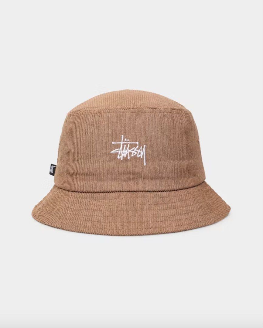 Stussy Corduroy Bucket Hat Men s Fashion Watches Accessories Caps Hats on Carousell