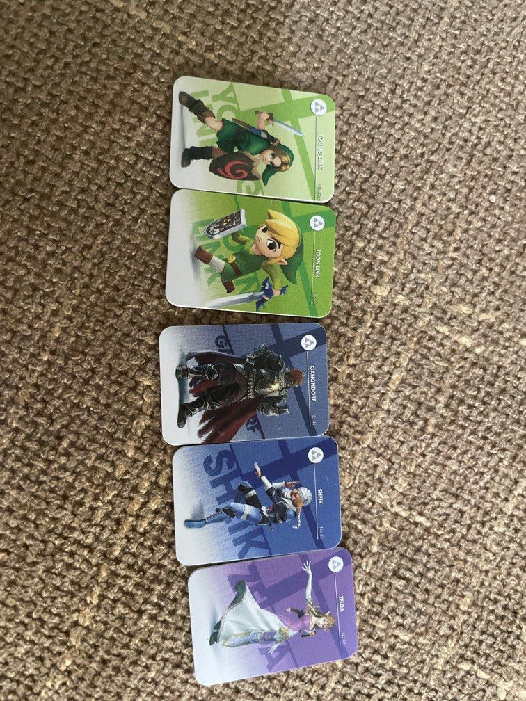 Twilight link smash bros amiibo card deals