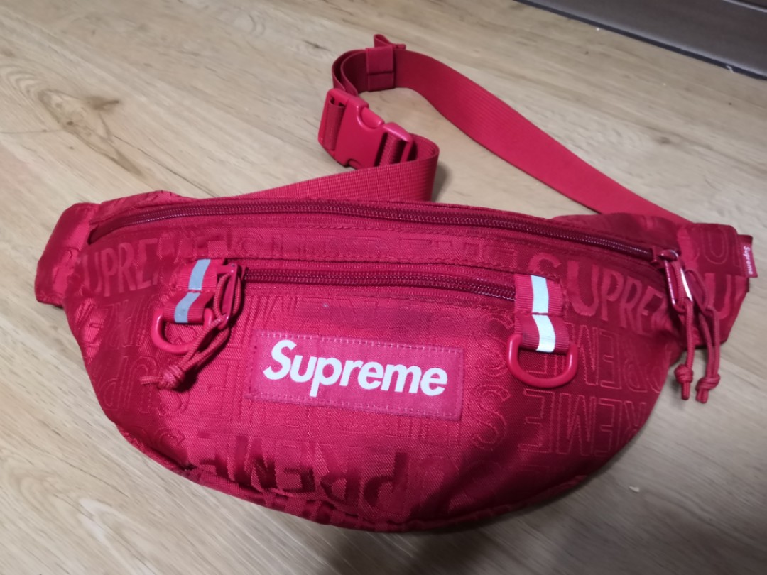 Supreme Waist Bag (SS19) Red