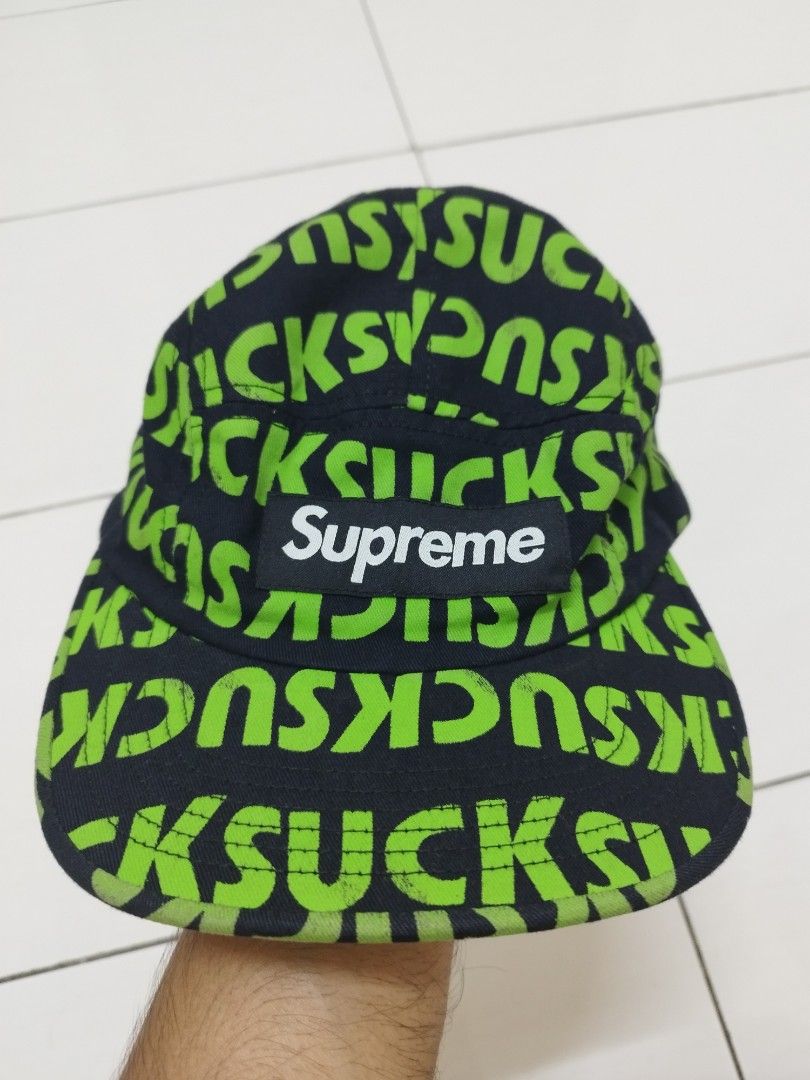 Supreme suck camp cap, Men's Fashion, Watches & Accessories, Cap