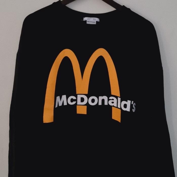 Mcdonalds shop hoodie zara