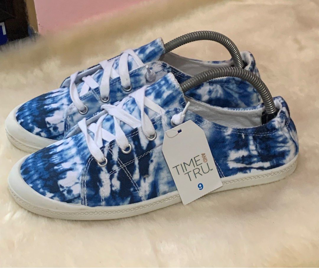 Time and Tru Women s Scrunch Back Slip On Sneaker Women s Fashion