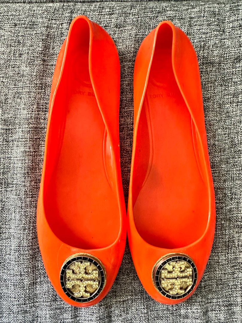 tory burch jelly flats