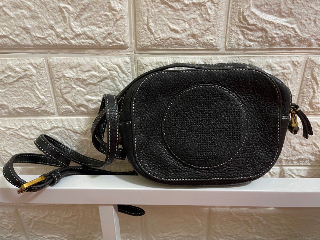 Tory burch perforated logo discount crossbody