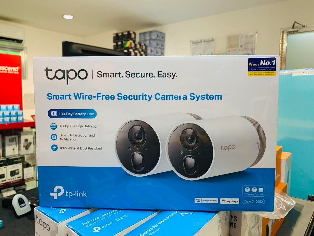 TP-LINK (TAPO C400S2) Smart Wire-Free Security FHD Outdoor 2