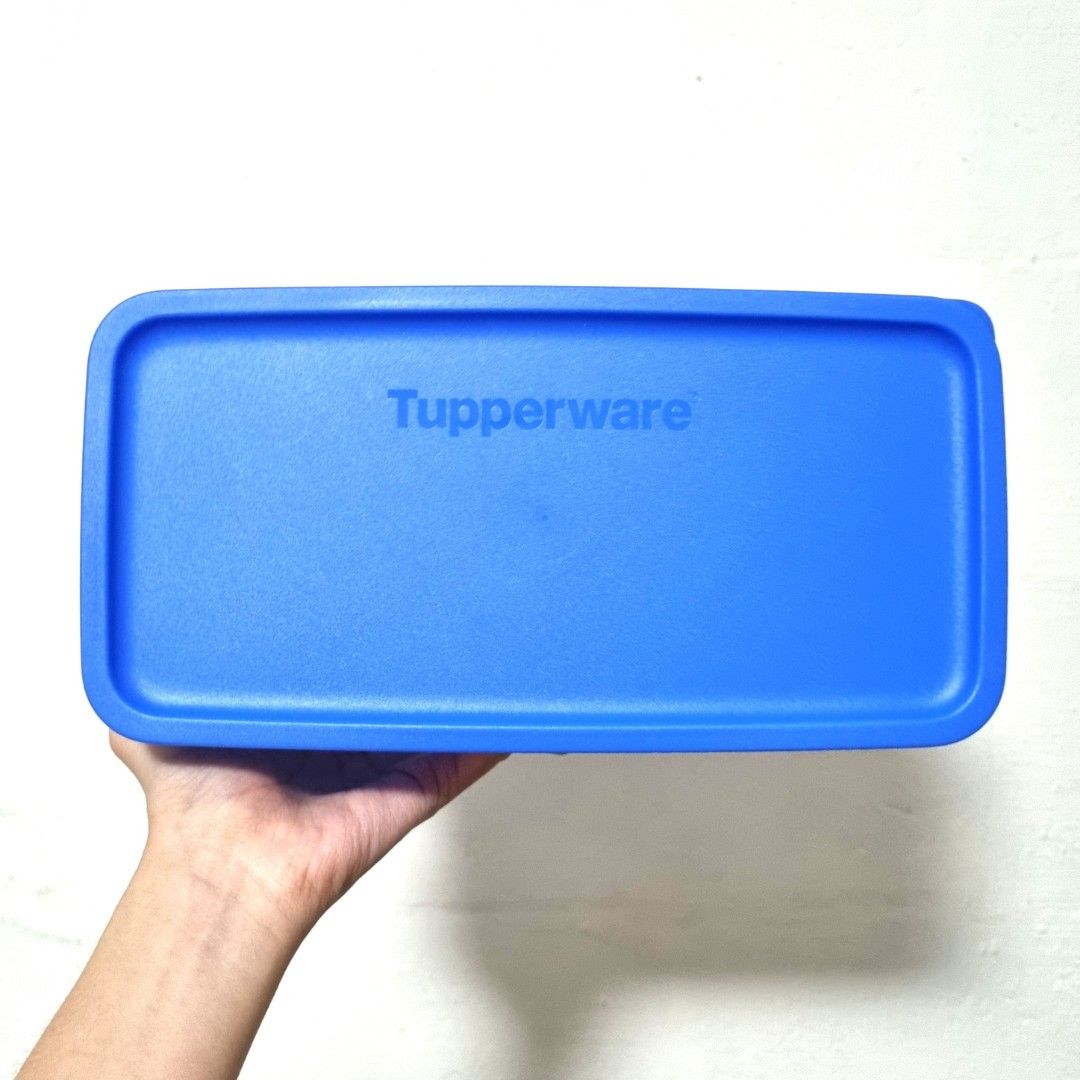 Tupperware Rectangular Boxes Tupperware 3.1L Double So Fresh Rectangular Container Box Set of 2 ...