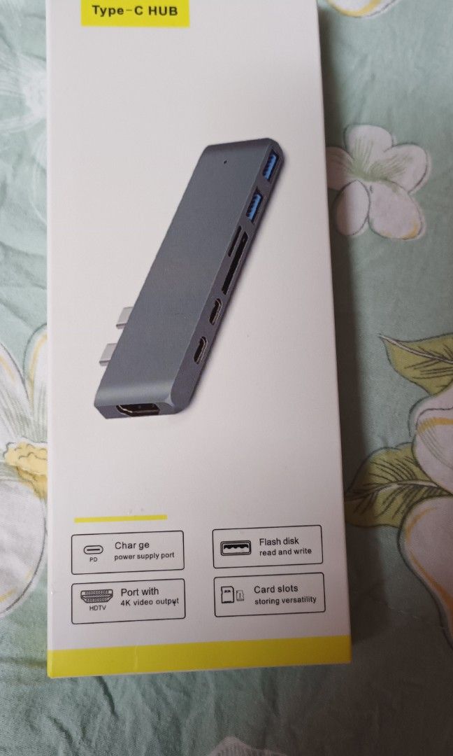 Type c multifunction adapter (Category: Cables & Adaptors) located in Singapore. Submitted by rosemose (Listing ID 1261676850, Image 1). Description: .