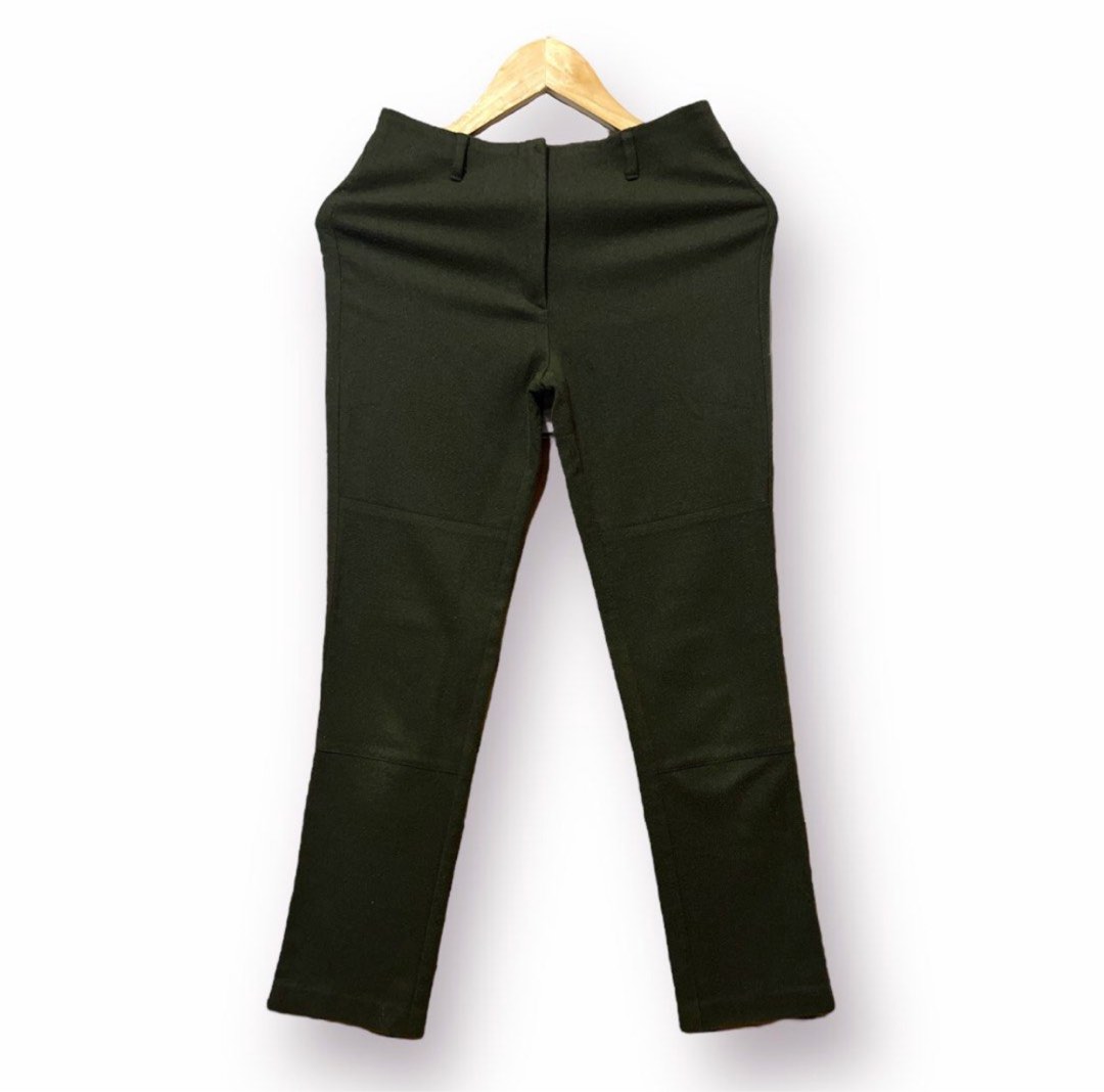 UNITED COLORS OF BENETTON women's fabric trousers for everyday wear, 7/8  trousers in slim fit
