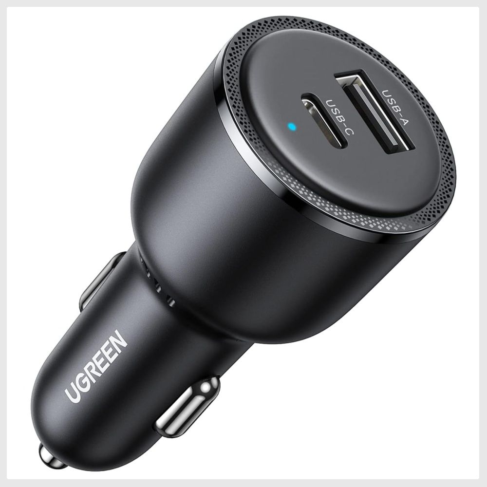Car Charger, Anker 67W 3-Port Compact Fast Charger - High-Speed Charging  for iPhone 14 Series, Galaxy S23, iPad Air, and More - USB-C to USB-C Cable