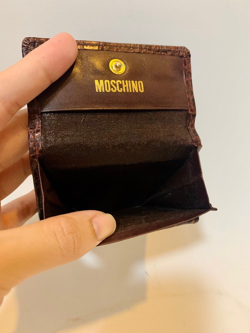 Moschino discount coin purse