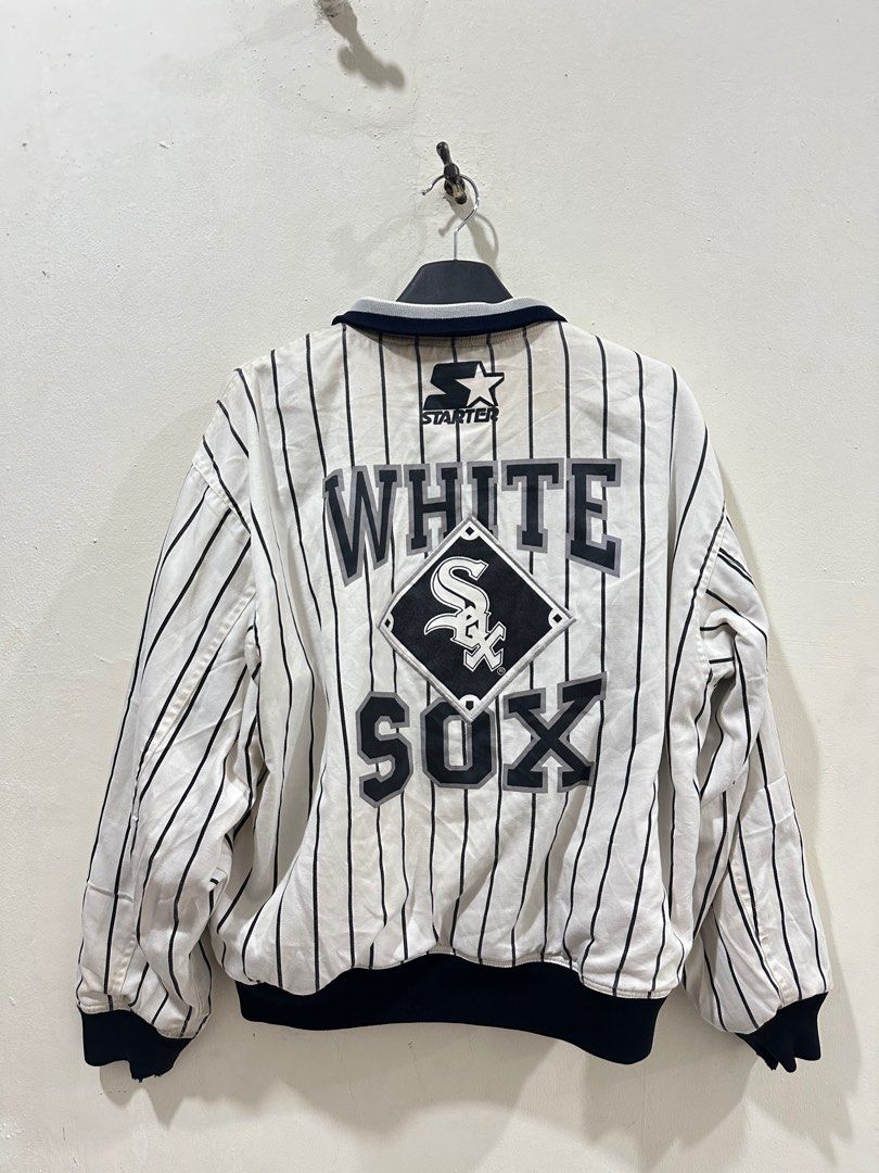 90s STARTER Chicago White Sox M size reversible stadium jumper