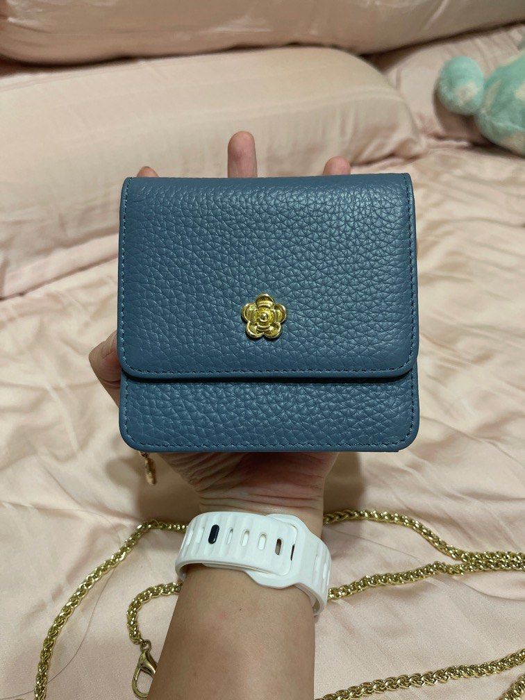 Wallet pouch short chain and long chain sling