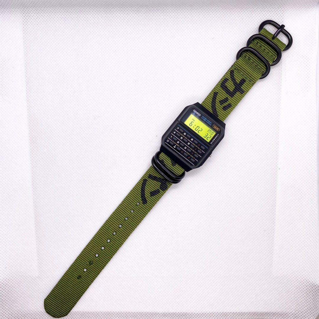 Casio ca53w top nato strap