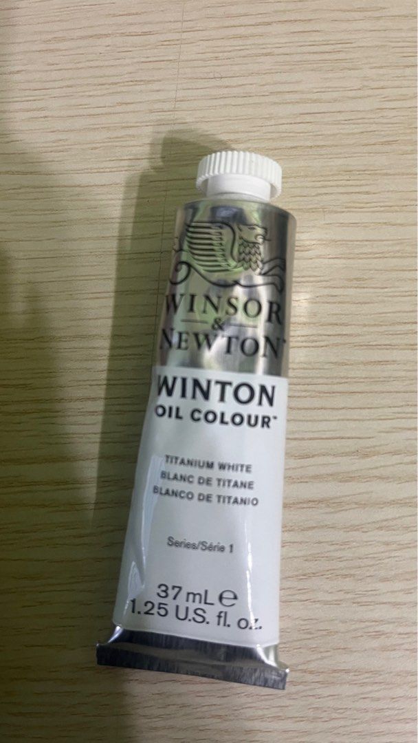 Winsor & Newton Artists' Oil : Titanium White, 37ml Tube