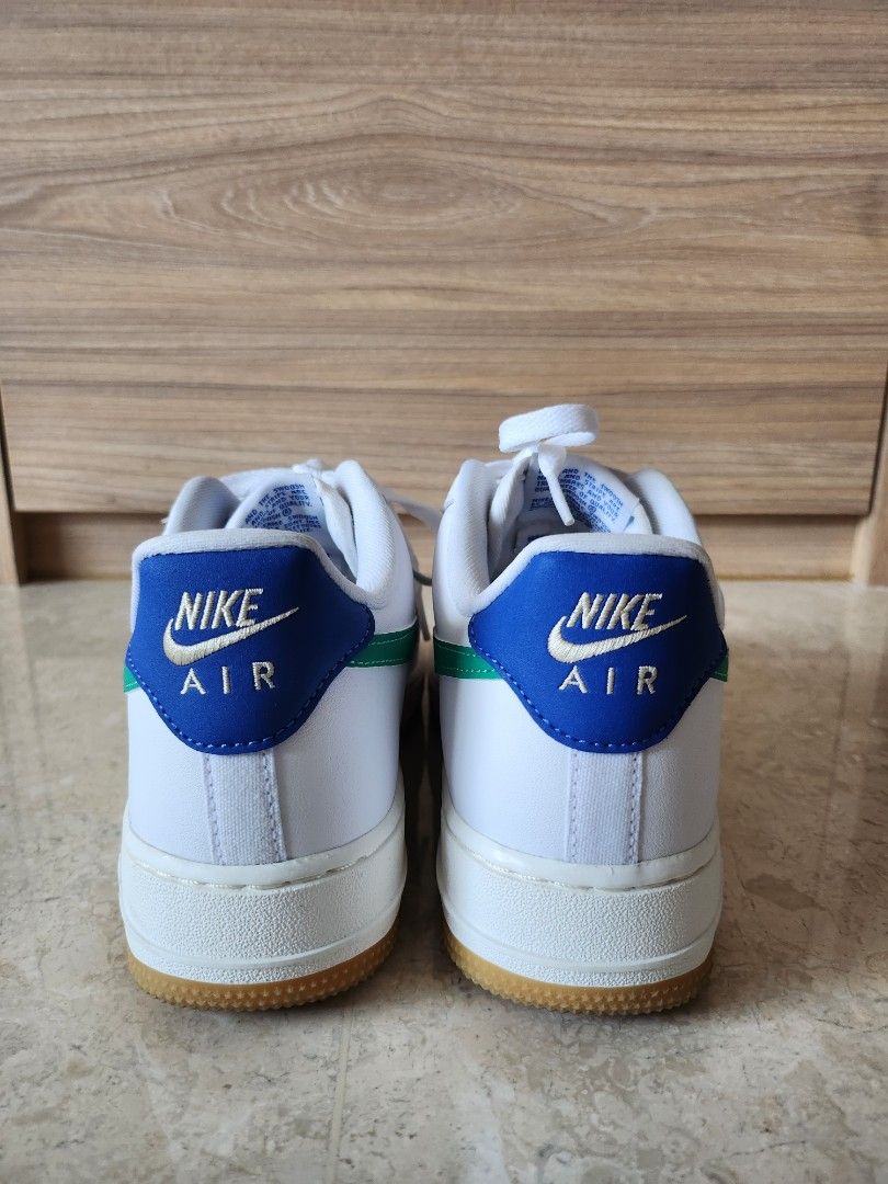 Nike air force 1 clearance vandalized sail green blue
