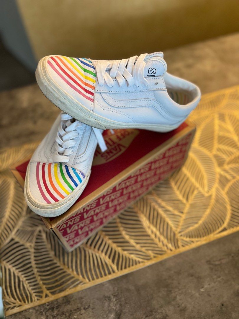 Rainbow low sales top vans