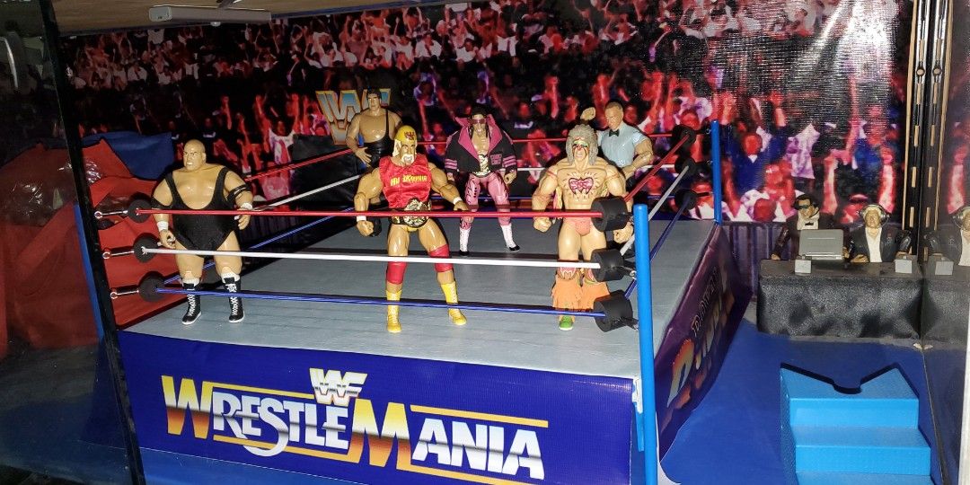 WWE WCW WWF Wrestling CUSTOM SCALE RING (Category: Western Merchandise) located in Quezon City. Submitted by jameshellwig1990 (Listing ID 1261683734, Image 3). Description: WWE WCW WWF Wrestling CUSTOM SCALE RING this is the latest version of my custom scale ring over 100+ sold to collectors thru the years.. bringing it back due to insistent clamor...for a limited time only custom made ring better than jakks and mattel ring in quality, durability