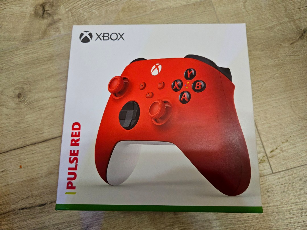 Xbox 無線控制器手把紅色/狙擊紅( Xbox one s/x), 電玩遊戲, 電玩周邊