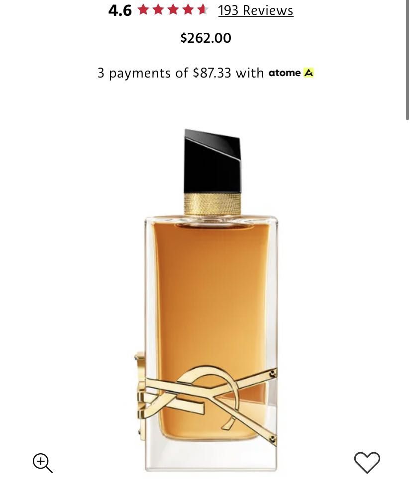 YSL Libre EDP Intense (90ml), Beauty u0026 Personal Care, Fragrance u0026  Deodorants on Carousell
