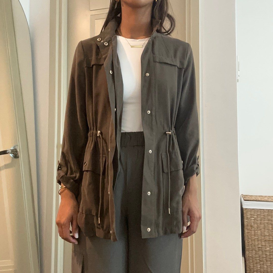 Safari jacket outlet womens zara