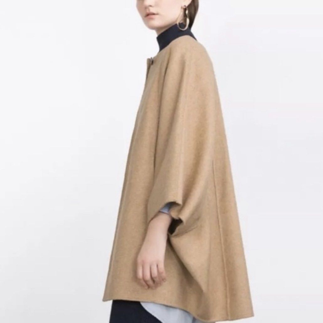 Zara capes and ponchos store