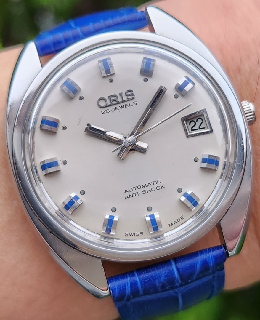 1970s ORIS ref. 5210 cal. 645 automatic mens watch serviced and