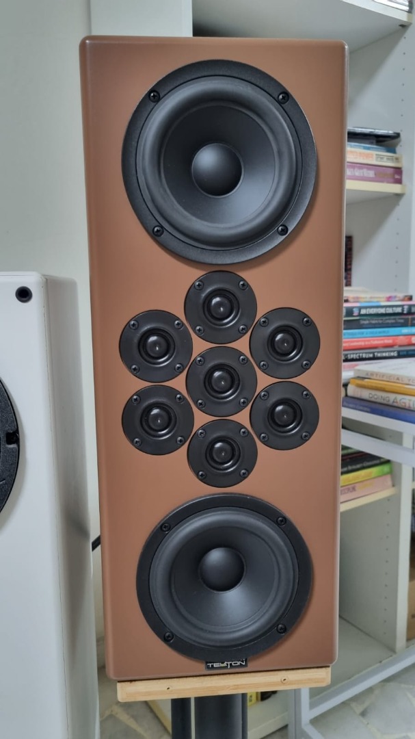 3 Way Tekton U.S. Dynamite Monitor Full Range Sound No Subwoofer Needed Great Soundstage and Instrument Separation Strong Bass