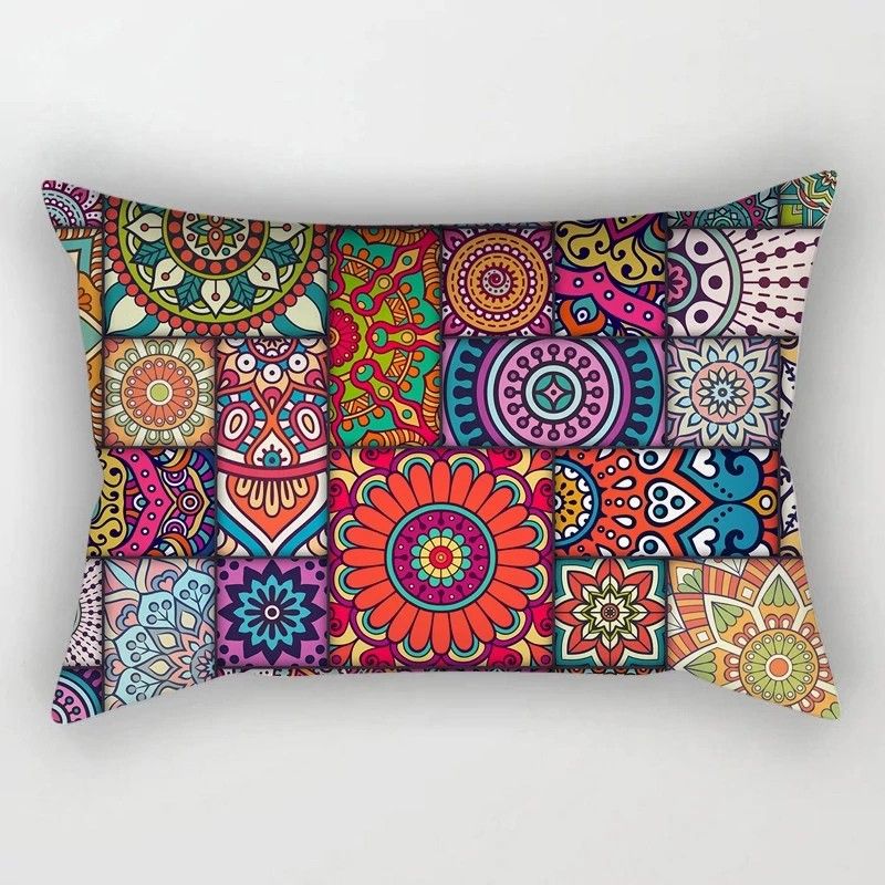 5 Cover for 50 Clearance Sale Persian Mandala Style Pattern Print Pillow Case Furniture Home Living Home Decor Cushions Throws on Carousell