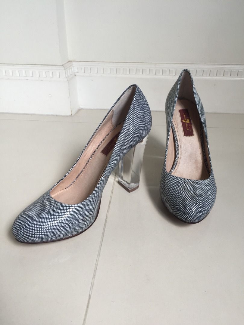 Ladies gray new arrivals pumps