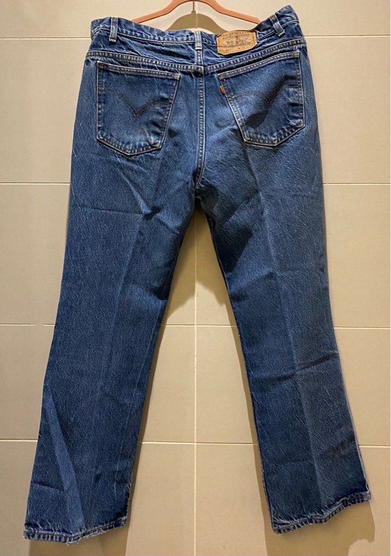 80s 90s Levi's Levis 517 denim pants vintage vtg, 男裝, 褲＆半截裙