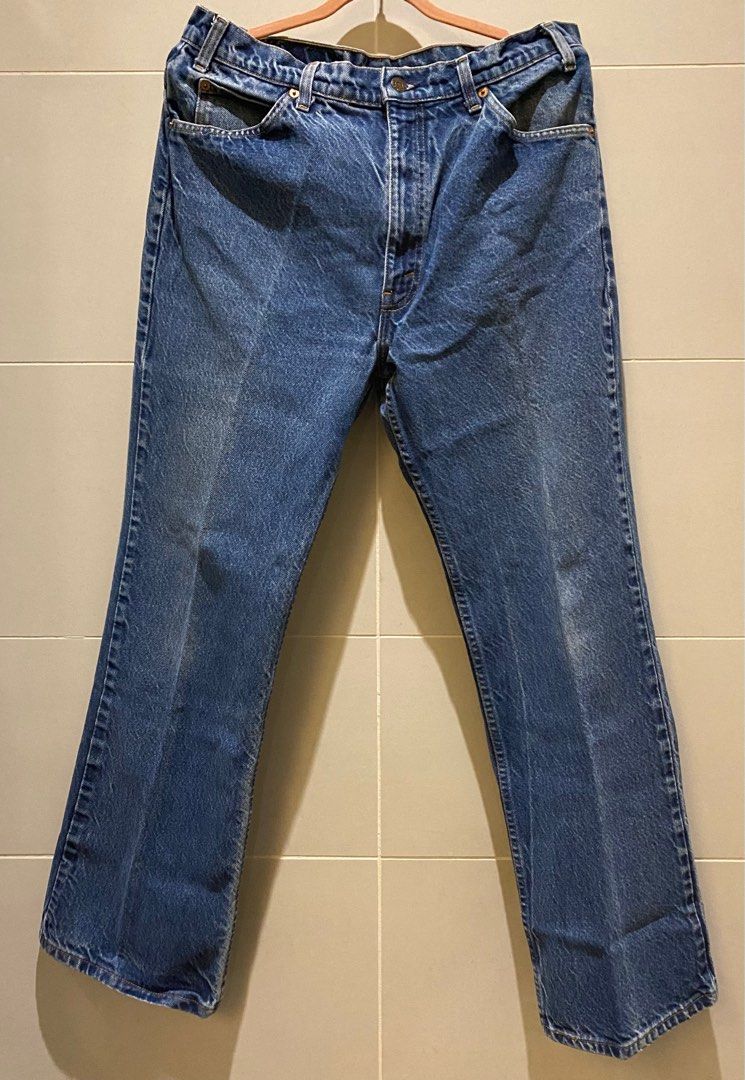 80s 90s Levi's Levis 517 denim pants vintage vtg, 男裝, 褲＆半截裙