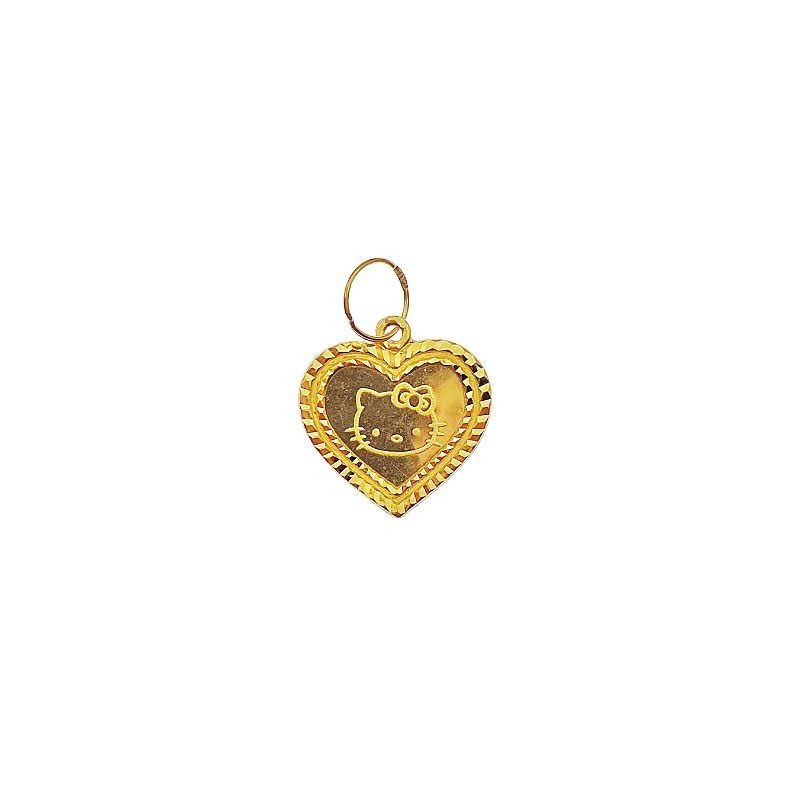 916 Gold Letter Pendant Name Pendant Fruit Bajet Gold Chain 916