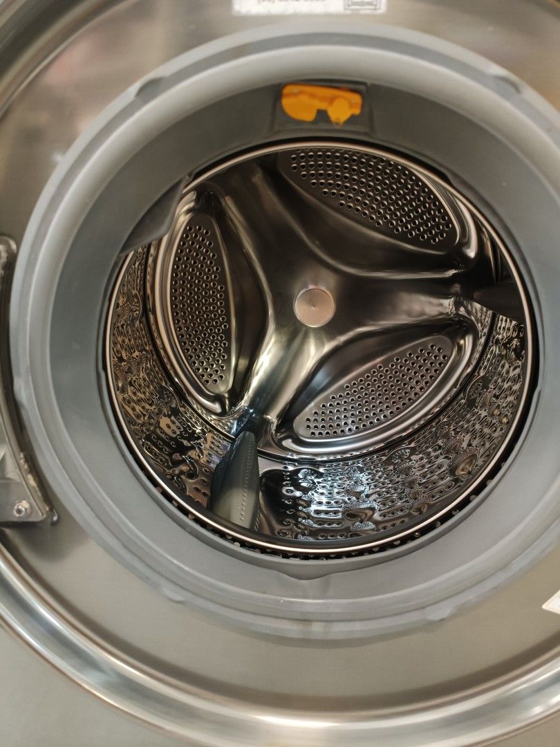 Test washing machine LG F84902WH direct drive 