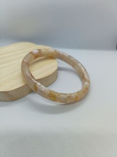 全新/讓藏/貴妃鐲/櫻花瑪瑙手鐲