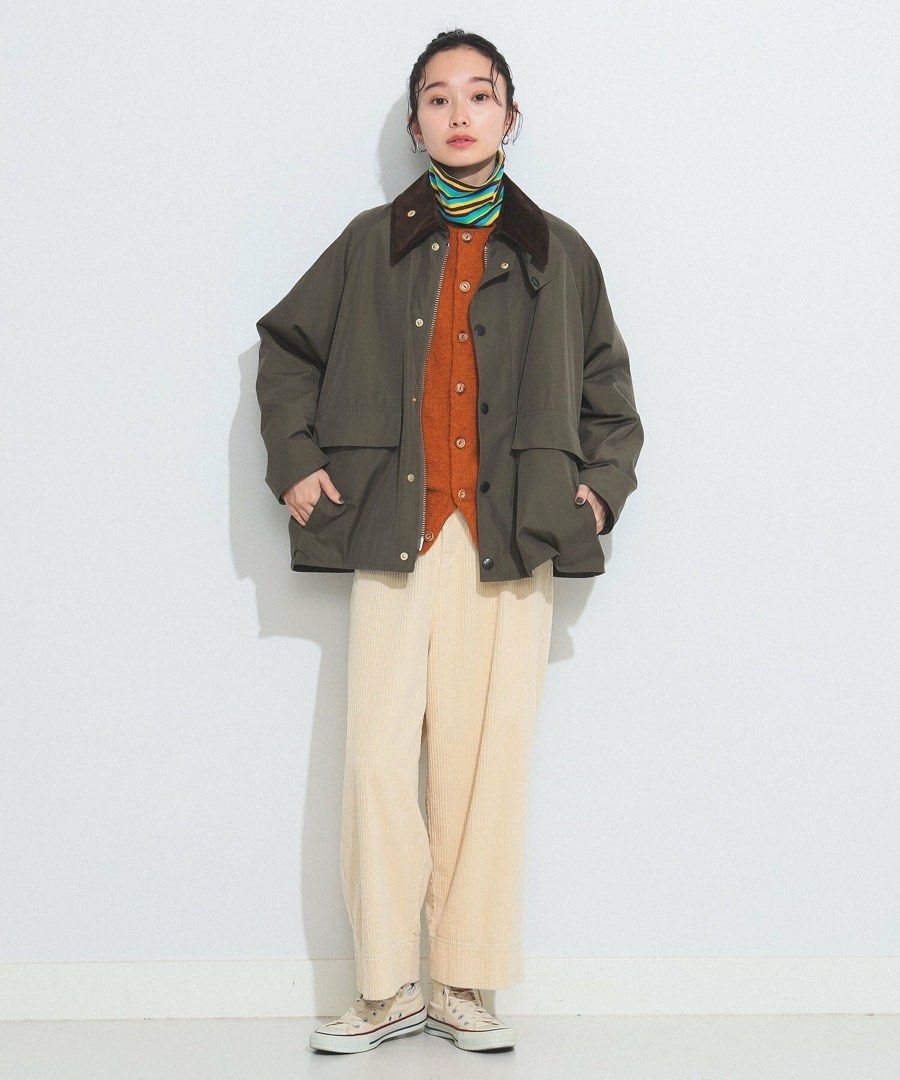 香港現貨日本代購直送限定聯乘Barbour × BEAMS BOY 別注Thornbury