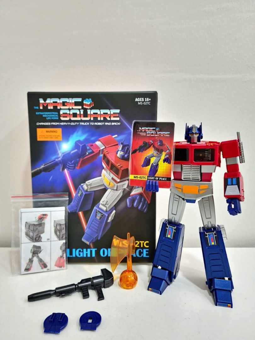 全新品魔方柯柏文Magic Square Toys MS-02TC MS 02TC 02 TC Light of