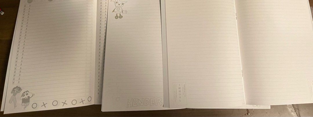 蠟筆小新 單行簿 簿 writing pad note book Japanese cartoon character Crayon Shin ...