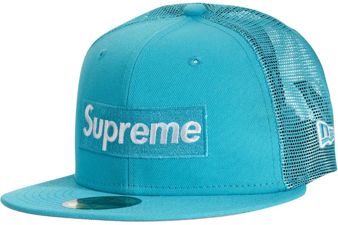 全新現貨Supreme Box Logo Mesh Back New Era Hat SS23 Size : 7 1/4
